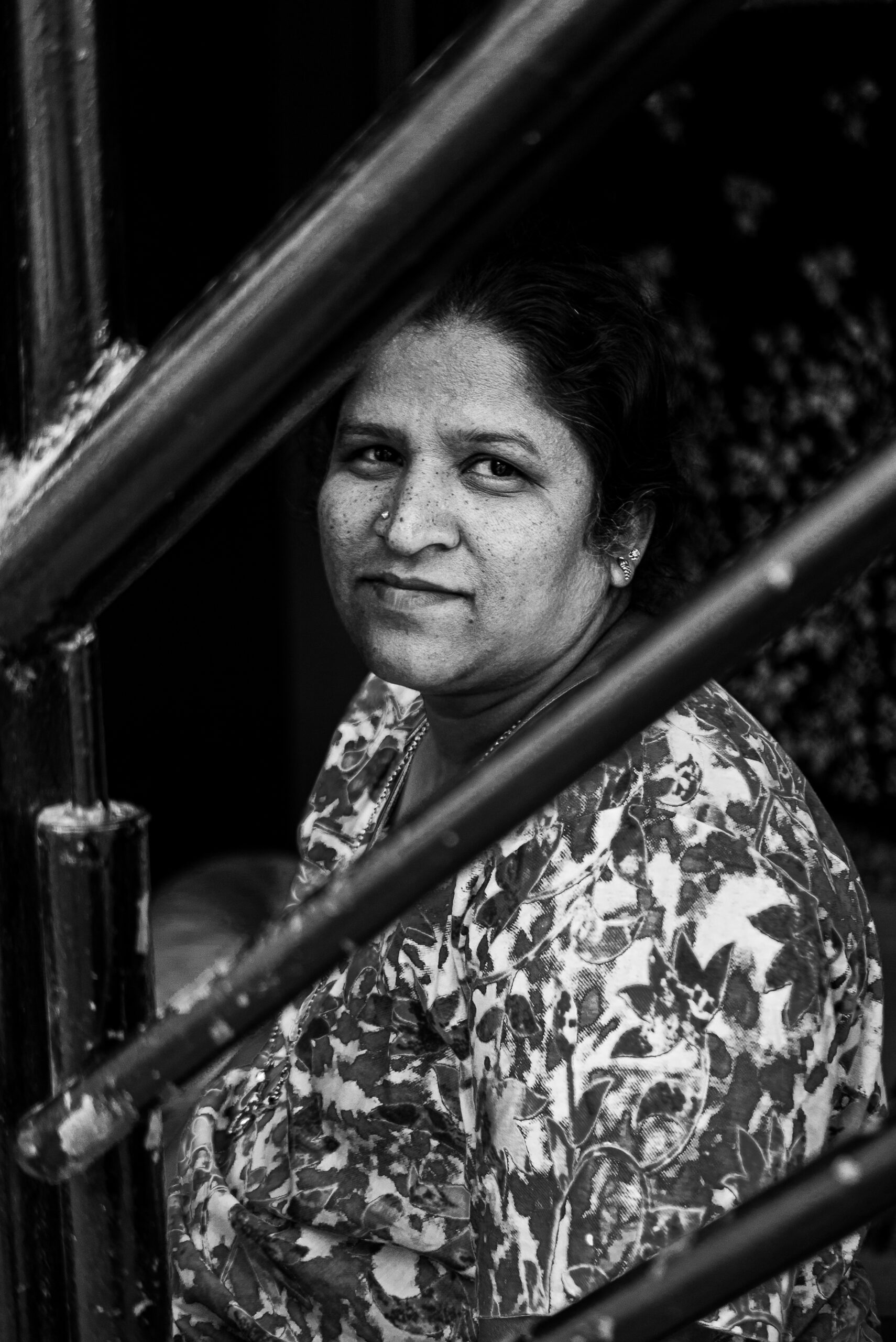 Portrait de femme à Bangalore, Inde, 2023